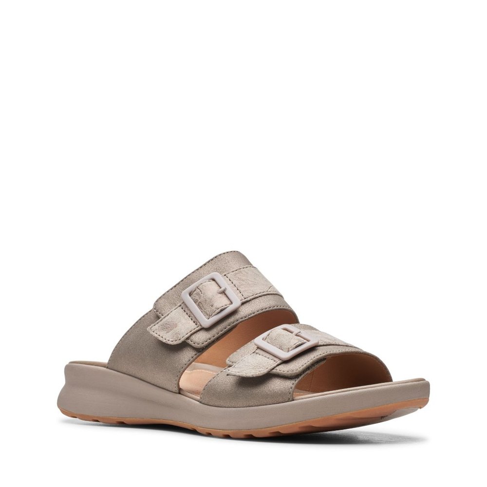 NIB Clarks - Womens Un Adorn Slide Shoes - Picture 2 of 8